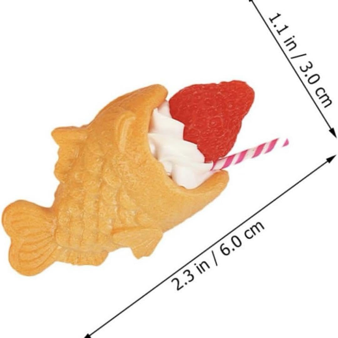 Amazon | たい焼き パフェ 食品 サンプル ディスプレイ リアル